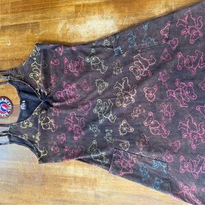 Grateful Dead Multicolor Dancing Bear Dress